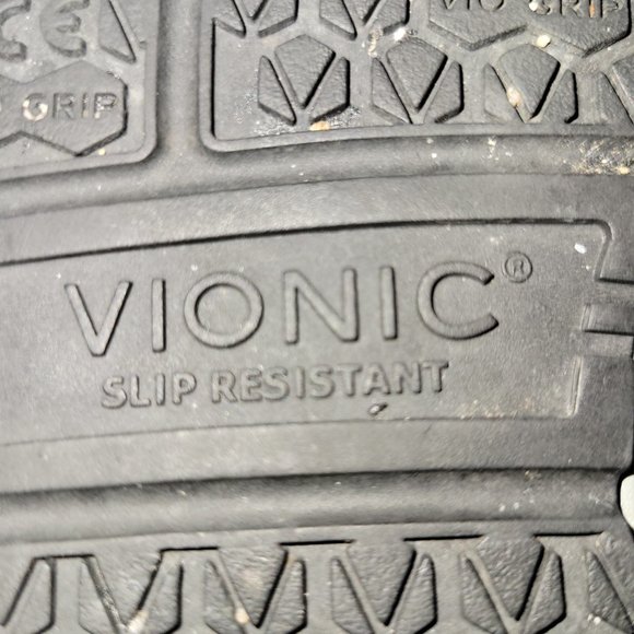 Vionic Pro Kiara Women’s Grey Slip Resistant Lace Up Sneakers Size 6.5 - Picture 10 of 10